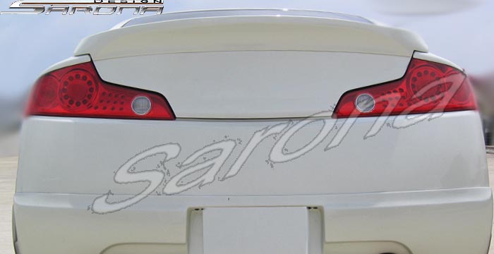 2003-2007 Infiniti G35 Coupe Trunk Wing 2003-2007 Infiniti G35 Coupe Trunk Wing