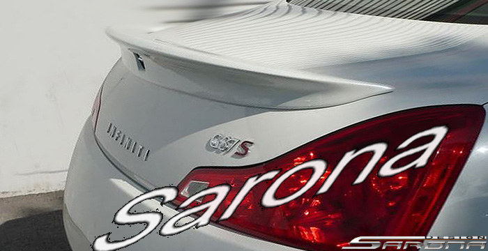 2007-2013 Infiniti G37 Coupe Trunk Wing 2007-2013 Infiniti G37 Coupe Trunk Wing