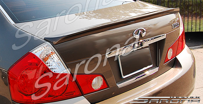 2006-2007 Infiniti M35 Trunk Wing 2006-2007 Infiniti M35 Trunk Wing