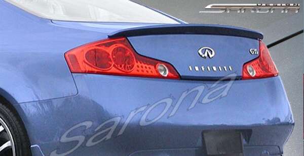 2003-2007 Infiniti G35 Coupe Trunk Wing