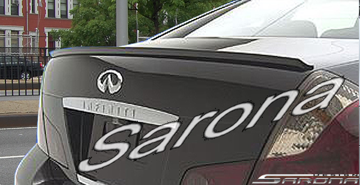 2006-2010 Infiniti M45 Trunk Wing 2006-2010 Infiniti M45 Trunk Wing