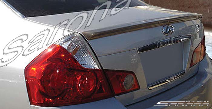 2006-2007 Infiniti M35 Trunk Wing 2006-2007 Infiniti M35 Trunk Wing