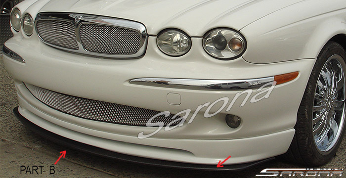 2000-2008 Jaguar X-Type Front Add-On 2000-2008 Jaguar X-Type Front Add-On