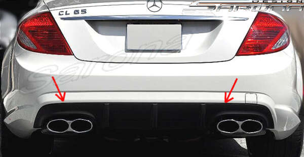 2007-2014 Mercedes-Benz CL Rear Add-On