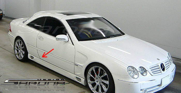 2000-2006 Mercedes-Benz CL Side Skirts 2000-2006 Mercedes-Benz CL Side Skirts
