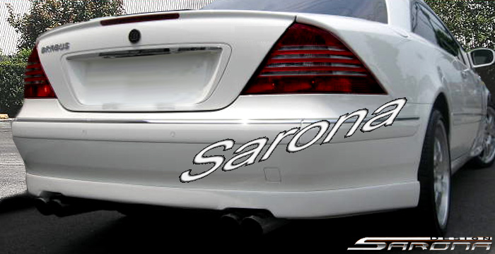 2000-2006 Mercedes-Benz CL Rear Add-On 2000-2006 Mercedes-Benz CL Rear Add-On