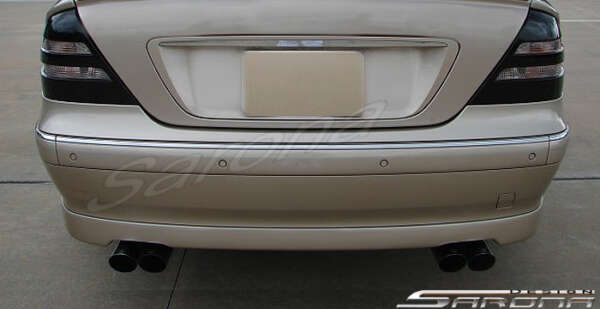 2000-2006 Mercedes-Benz CL Rear Add-On