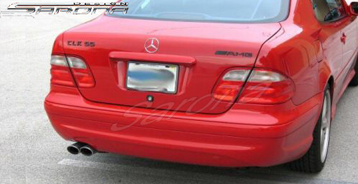 1998-2002 Mercedes-Benz CLK Rear Bumper 1998-2002 Mercedes-Benz CLK Rear Bumper