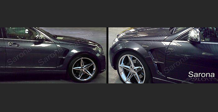 2008-2013 Mercedes-Benz C Class Fenders 2008-2013 Mercedes-Benz C Class Fenders