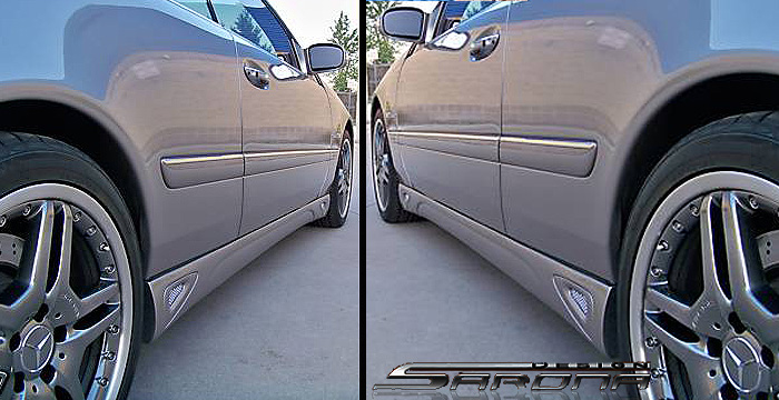 2000-2006 Mercedes-Benz CL Side Skirts 2000-2006 Mercedes-Benz CL Side Skirts