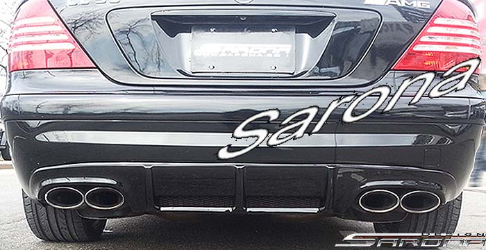 2000-2006 Mercedes-Benz CL Rear Add-On 2000-2006 Mercedes-Benz CL Rear Add-On