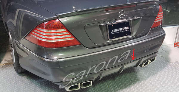 2000-2006 Mercedes-Benz CL Rear Add-On
