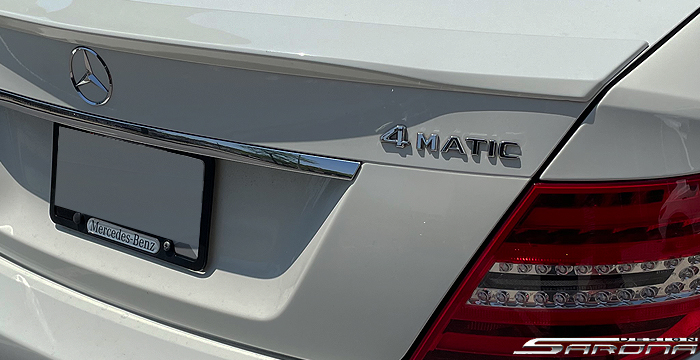 2008-2014 Mercedes-Benz C Class Trunk Wing 2008-2014 Mercedes-Benz C Class Trunk Wing