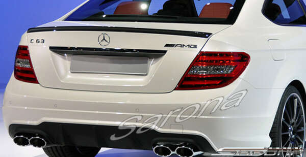 2008-2014 Mercedes-Benz C Class Coupe Trunk Wing 2008-2014 Mercedes-Benz C Class Coupe Trunk Wing