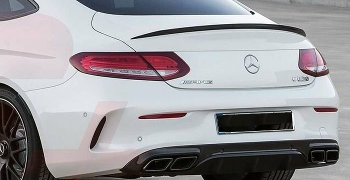 2016-2019 Mercedes-Benz C Class Trunk Wing 2016-2019 Mercedes-Benz C Class Trunk Wing