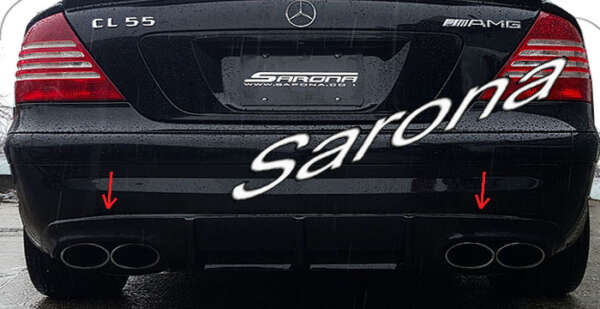 2000-2006 Mercedes-Benz CL Rear Add-On