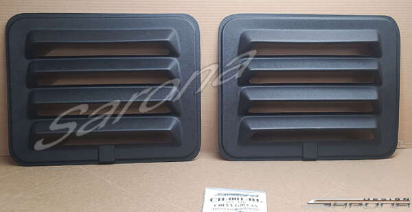 1971-1995 Chevrolet G-Series Van (G10/G20/G30) Rear Louvers