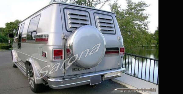 1971-1995 Chevrolet G-Series Van (G10/G20/G30) Rear Louvers