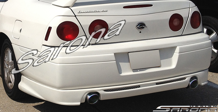 2000-2005 Chevrolet Impala Rear Add-On 2000-2005 Chevrolet Impala Rear Add-On