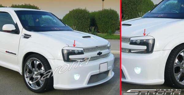 2002-2009 Chevrolet Trailblazer Eyelids