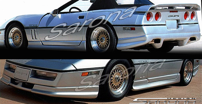 1991-1996 Chevrolet Corvette Side Skirts 1991-1996 Chevrolet Corvette Side Skirts