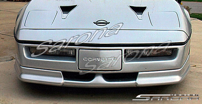 1991-1996 Chevrolet Corvette Front Add-On 1991-1996 Chevrolet Corvette Front Add-On