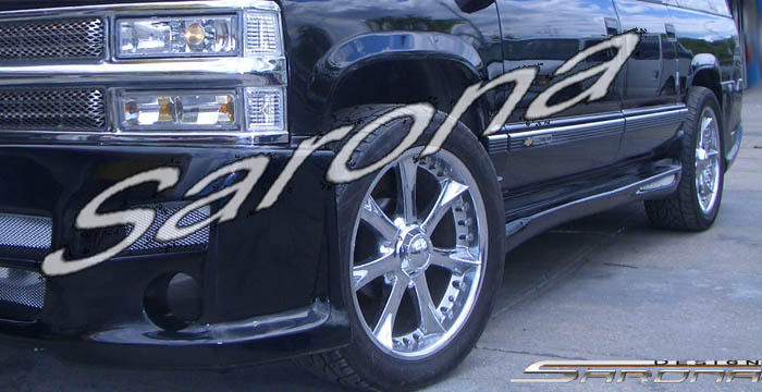 1992-1999 Chevrolet Suburban Side Skirts 1992-1999 Chevrolet Suburban Side Skirts