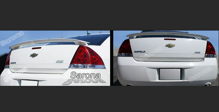 2006-2008 Chevrolet Impala Trunk Wing 2006-2008 Chevrolet Impala Trunk Wing