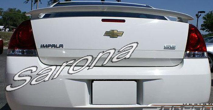 2006-2008 Chevrolet Impala Trunk Wing 2006-2008 Chevrolet Impala Trunk Wing