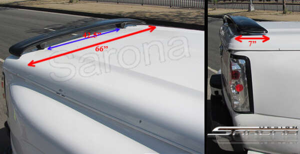 1990-2016 Chevrolet Silverado Trunk Wing