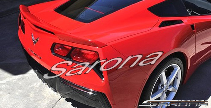 2014-2015 Chevrolet Corvette Trunk Wing 2014-2015 Chevrolet Corvette Trunk Wing