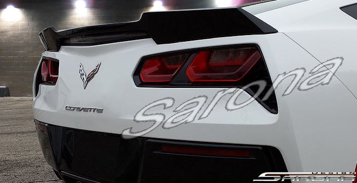 2014-2015 Chevrolet Corvette Trunk Wing 2014-2015 Chevrolet Corvette Trunk Wing