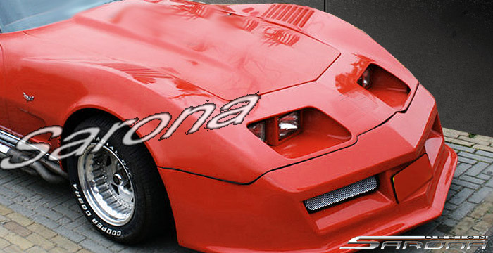 1991-1996 Chevrolet Corvette Front Bumper 1991-1996 Chevrolet Corvette Front Bumper