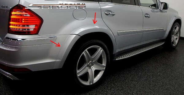 2006-2009 Mercedes-Benz GL Fender Flares