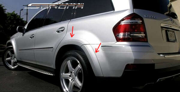 2006-2009 Mercedes-Benz GL Fender Flares