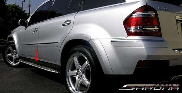 2006-2012 Mercedes-Benz GL Running Boards