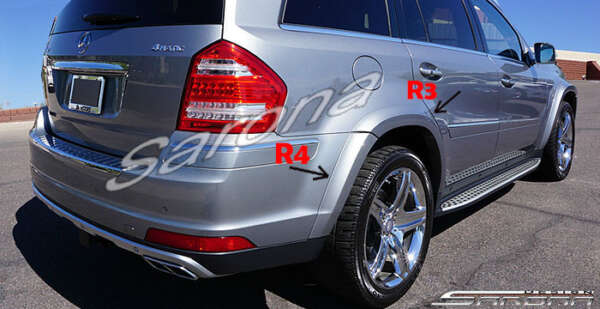 2010-2012 Mercedes-Benz GL Fender Flares