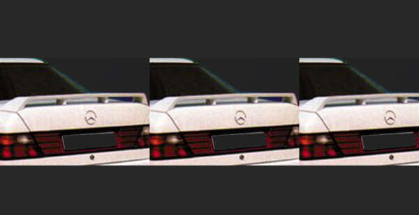 1986-1995 Mercedes-Benz E Class Trunk Wing