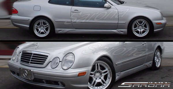 1998-2002 Mercedes-Benz CLK Side Skirts