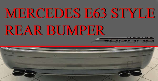 2003-2009 Mercedes-Benz E Class Rear Bumper
