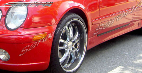 1998-2002 Mercedes-Benz CLK Side Skirts