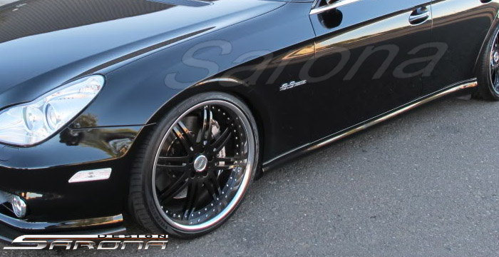 2005-2011 Mercedes-Benz CLS Side Skirts
