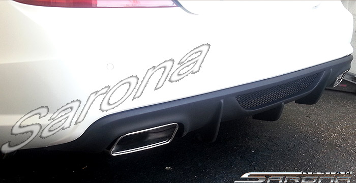 2012-2015 Mercedes-Benz CLS Rear Add-On 2012-2015 Mercedes-Benz CLS Rear Add-On