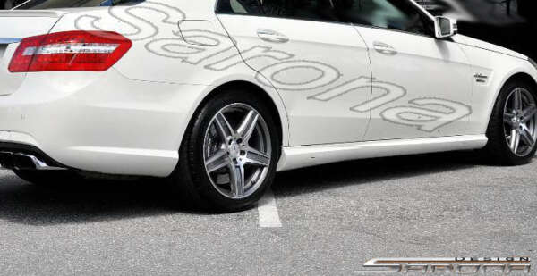 2010-2013 Mercedes-Benz E Class Side Skirts