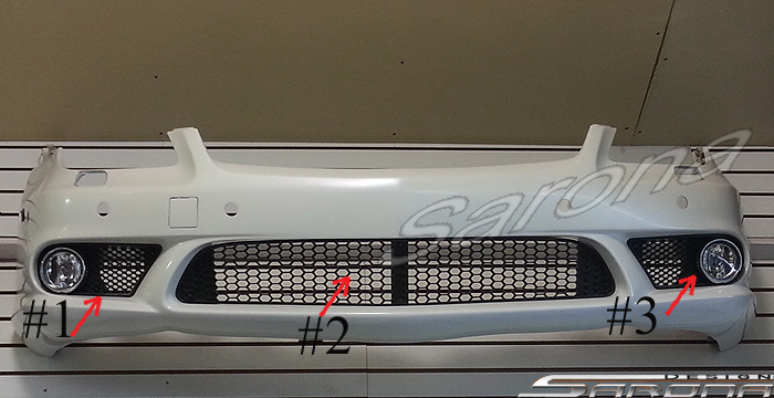 2005-2011 Mercedes-Benz CLS Front Bumper 2005-2011 Mercedes-Benz CLS Front Bumper