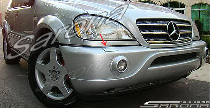 1998-2001 Mercedes-Benz ML Front Bumper