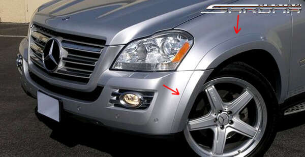 2006-2009 Mercedes-Benz GL Fender Flares