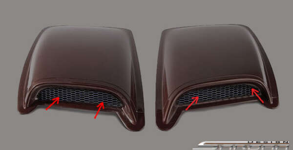 1970-2024 Universal All Universal Hood Scoop