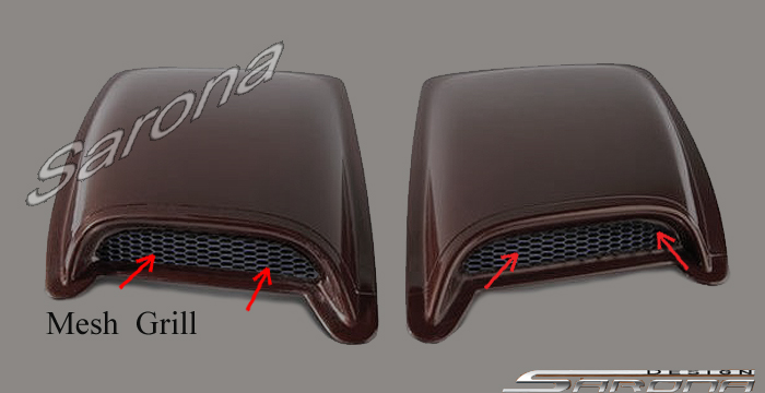 1970-2024 Universal All Universal Hood Scoop