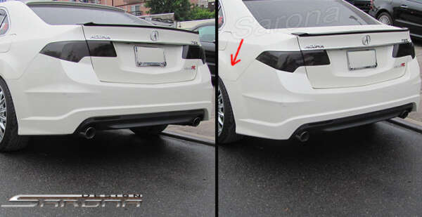 2009-2014 Acura TSX Rear Bumper